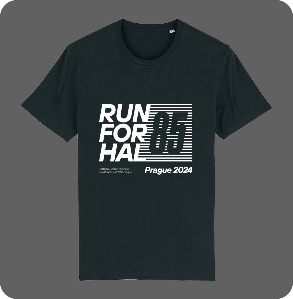 Bitcoin Runners Run for Hal Sports Shirt Unisex Special Edition