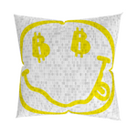 Bitcoin Smiley | Premium Pillow Case