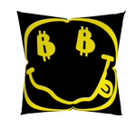 Bitcoin Smiley | Premium Pillow Case