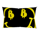 Bitcoin Smiley | Premium Pillow Case