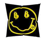 Bitcoin Smiley | Premium Pillow Case