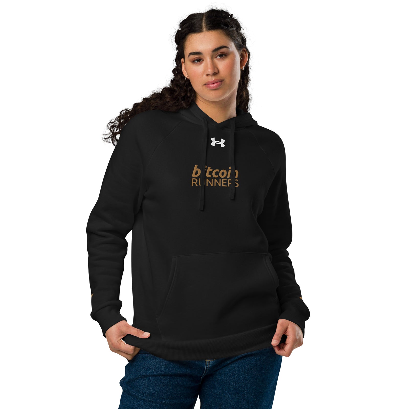 Under Armour® - Bitcoin Runners - Embroidered Hoodie - Special Edition