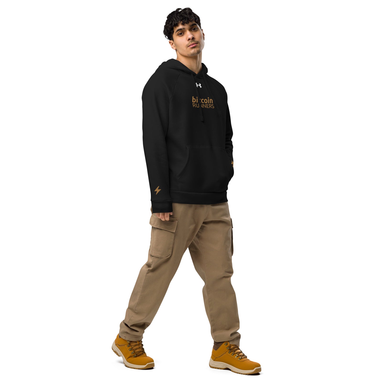 Under Armour® - Bitcoin Runners - Embroidered Hoodie - Special Edition