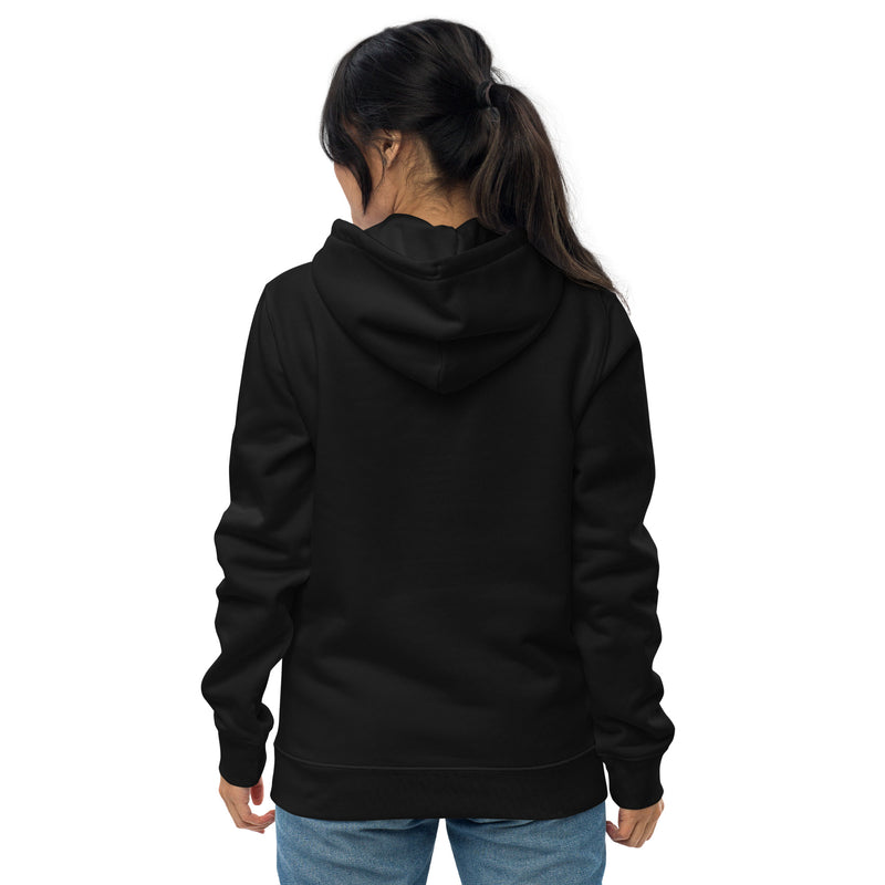 Bitcoin Satsymbol Frauen Bio Pullover Hoodie