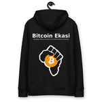 Bitcoin Ekasi Back & Front Women's Organic Pullover Hoodie