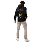 Bitcoin Ekasi Back & Front Men's Organic Pullover Hoodie