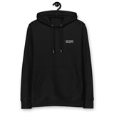 Bitcoin Satsymbol Embroidered Men's Organic Pullover Hoodie