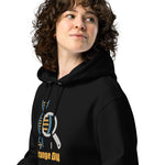 Bitcoin Orange DNA Frauen Bio Pullover Hoodie