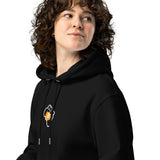 Bitcoin Ekasi Back & Front Women's Organic Pullover Hoodie