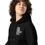 Einundzwanzig Embroidered Women's Organic Pullover Hoodie