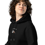 BTC POW Tour Embroidered Women's Organic Pullover | Bitcoin Hoodie