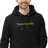 Coinfinity Team Satoshi Embroidered Men's Organic Pullover Hoodie with Pouch Pocket