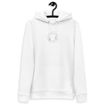 Jam Embroidered Men's Organic Pullover Hoodie with Pouch Pocket