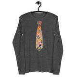 Bullybursti Schlipsograph Men's Long Sleeve T-Shirt