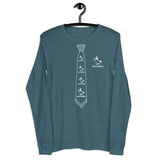 Bullybursti Schlipsograph Men's Long Sleeve T-Shirt