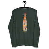 Bullybursti Schlipsograph Men's Long Sleeve T-Shirt