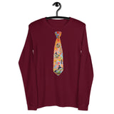 Bullybursti Schlipsograph Women's Long Sleeve T-Shirt