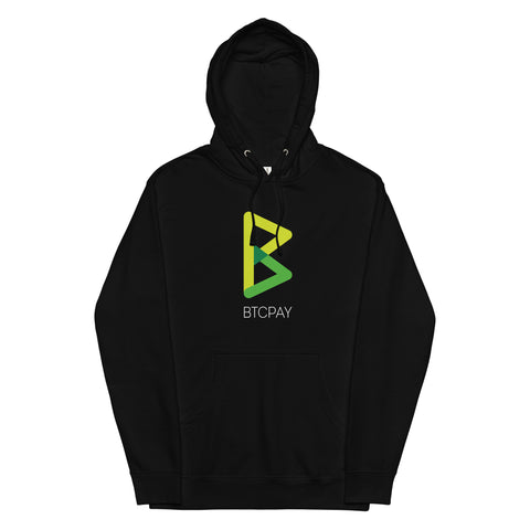 BTC Pay Server Men's Organic Pullover Hoodie