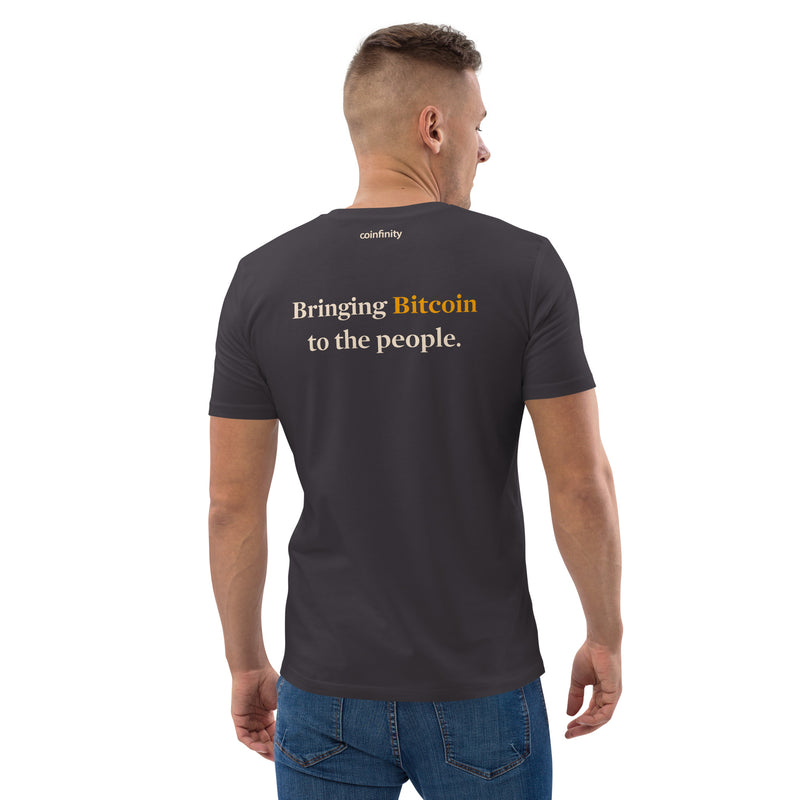 Coinfinity Bitcoin Slogan Men's Organic Cotton T-Shirt