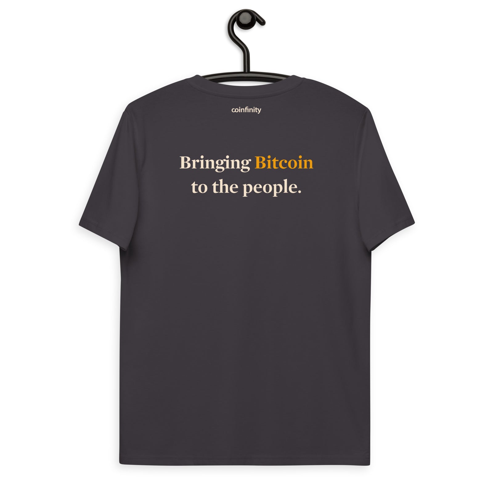 Coinfinity Bitcoin Slogan Men's Organic Cotton T-Shirt
