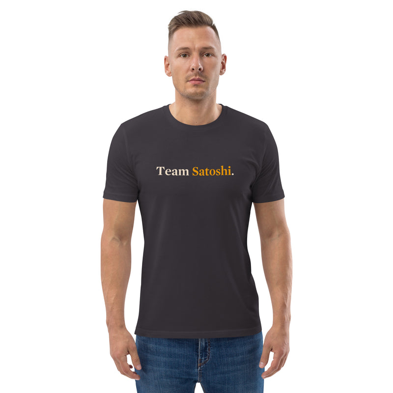 Coinfinity Team Satoshi Men's Organic Cotton | Bitcoin T-Shirt