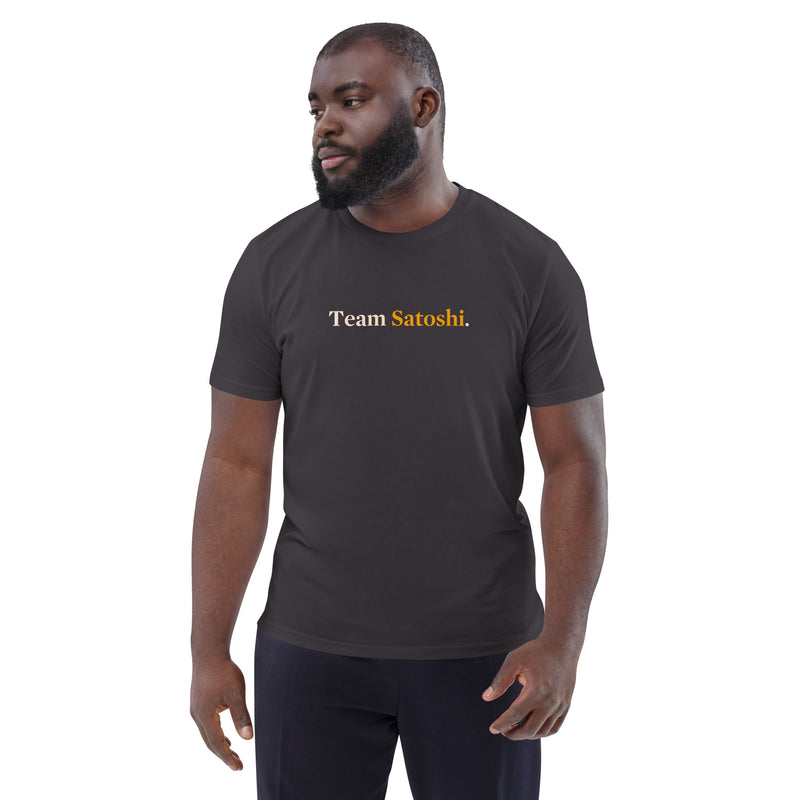 Coinfinity Team Satoshi Men's Organic Cotton | Bitcoin T-Shirt