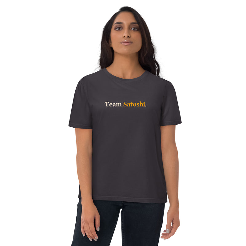 Coinfinity Team Satoshi Women's Organic Cotton | Bitcoin T-Shirt