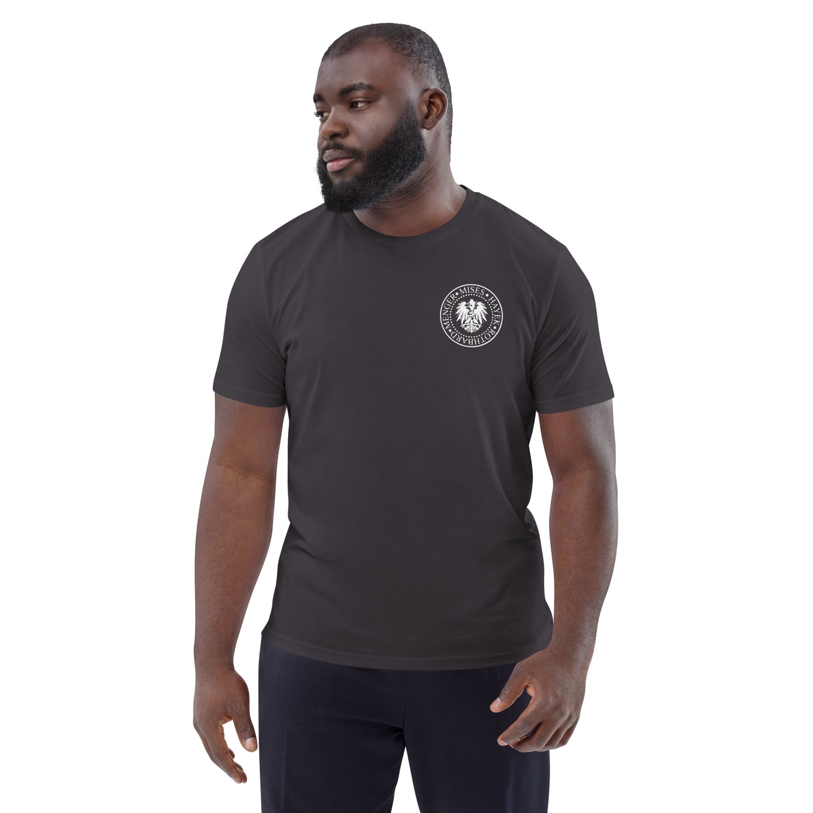 Coinfinity Team Austrian Men's Organic Cotton | Bitcoin T-Shirt