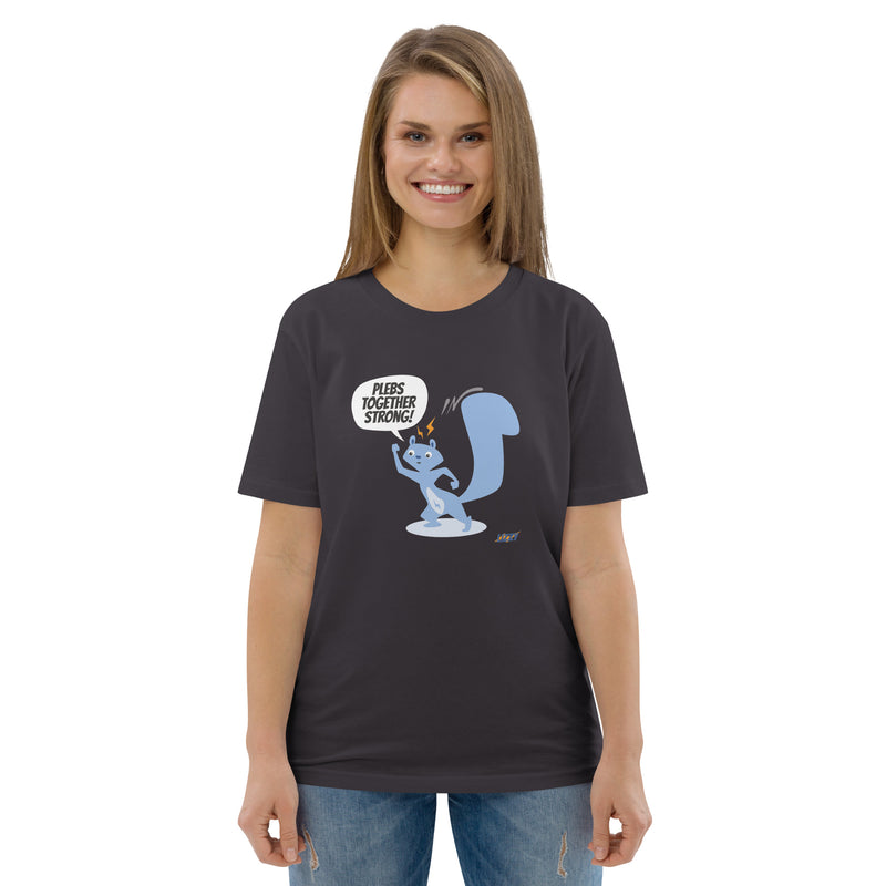 Coinfinity Bitcoin Lightning Lizzy Women's Organic Cotton T-Shirt