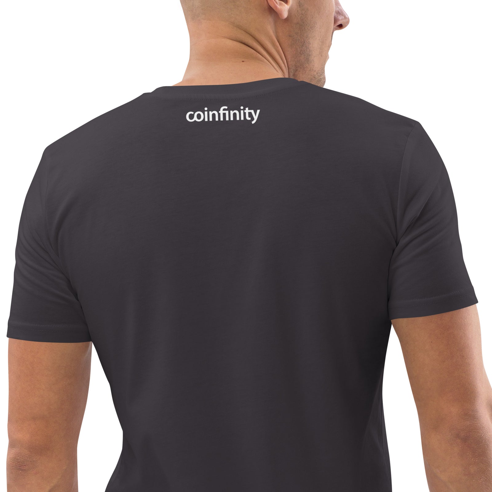 Coinfinity Bitcoin Lightning Lizzy Men's Organic Cotton T-Shirt
