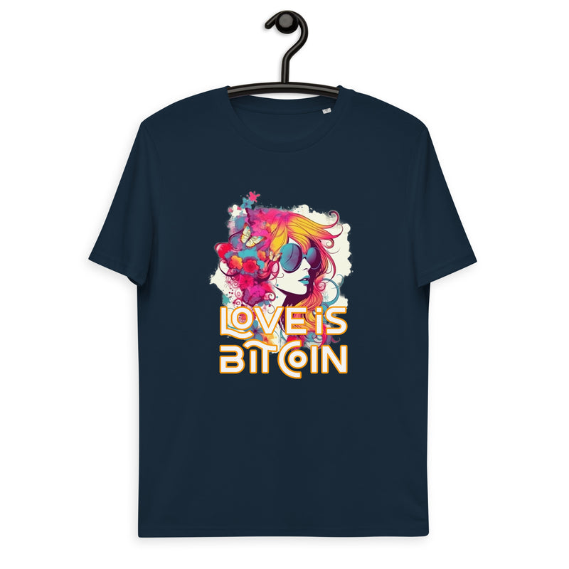 Love is Bitcoin Men's Organic Cotton T-Shirt