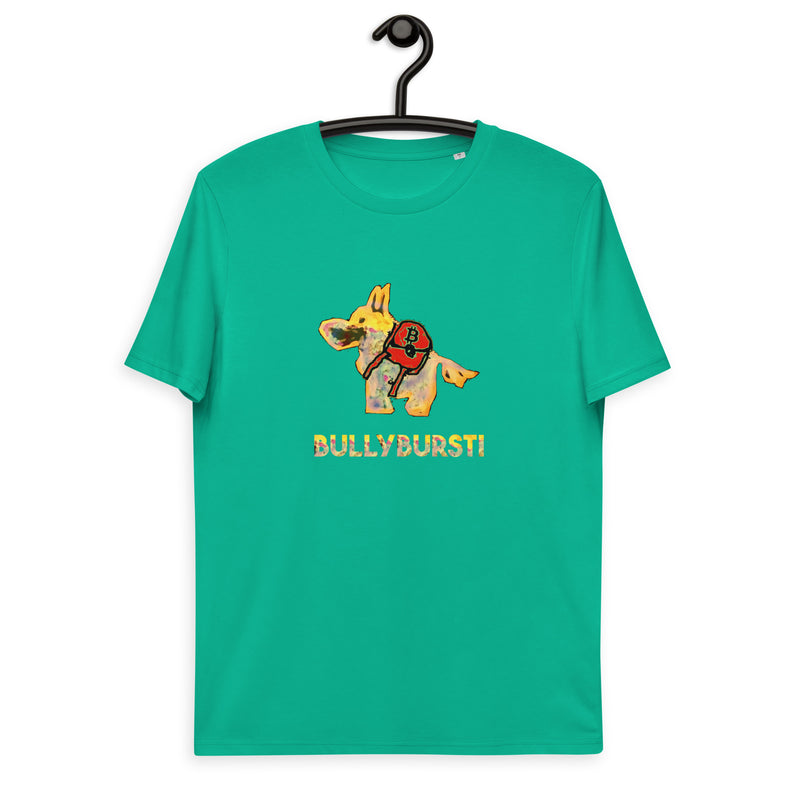 Bullybursti Men's Organic Cotton | Bitcoin T-Shirt