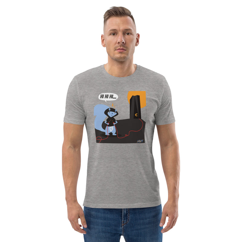 Coinfinity Bitcoin Lightning Lizzy Men's Organic Cotton T-Shirt