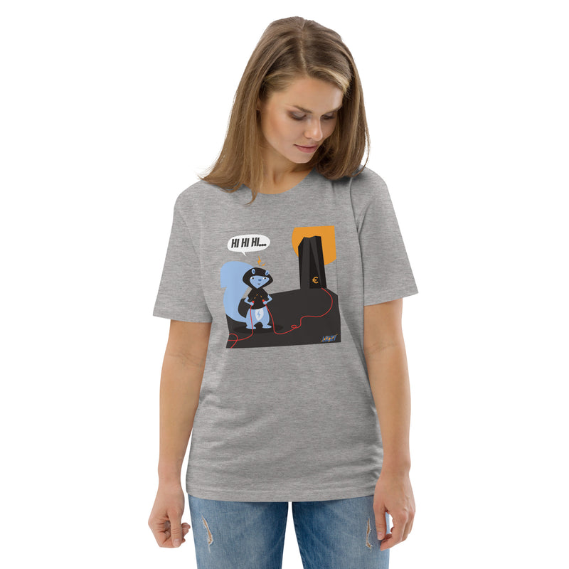 Coinfinity Bitcoin Lightning Lizzy Women's Organic Cotton T-Shirt