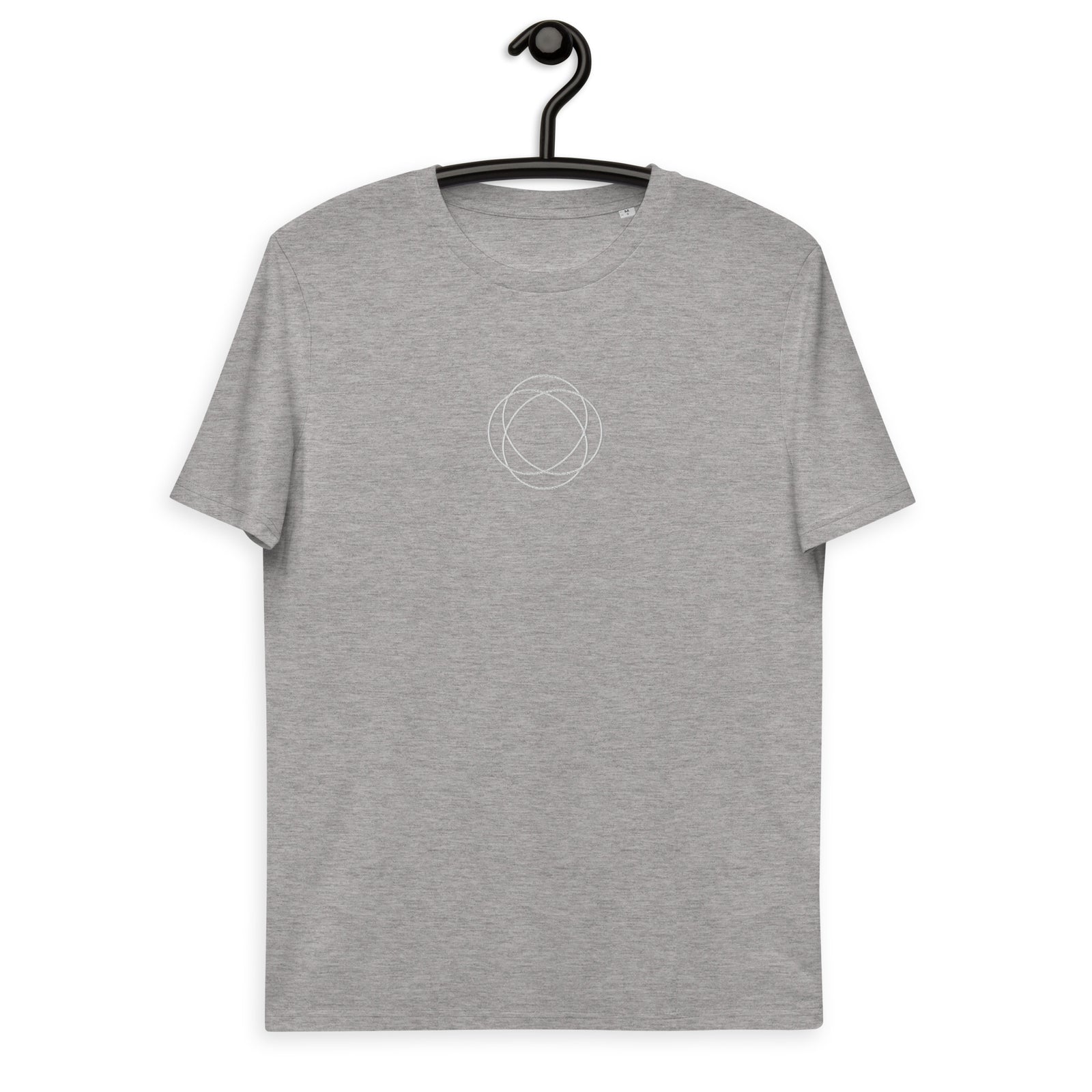 Jam Embroidered Men's Organic Cotton | Bitcoin T-Shirt