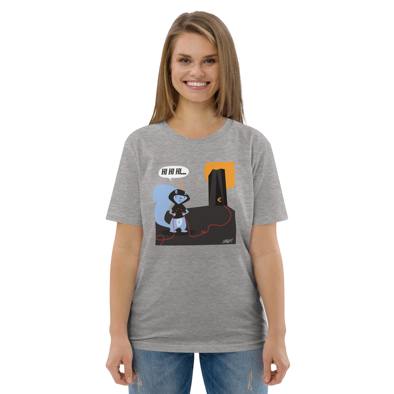 Coinfinity Bitcoin Lightning Lizzy Women's Organic Cotton T-Shirt