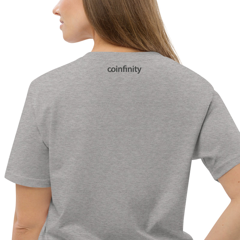 Coinfinity Bitcoin Lightning Lizzy Women's Organic Cotton T-Shirt