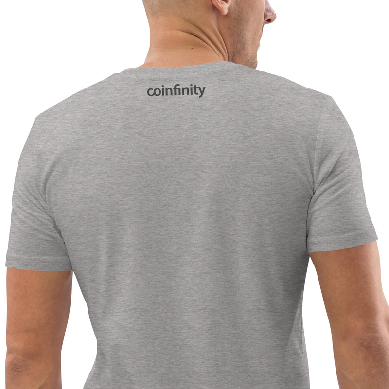 Coinfinity Bitcoin Lightning Lizzy Men's Organic Cotton T-Shirt