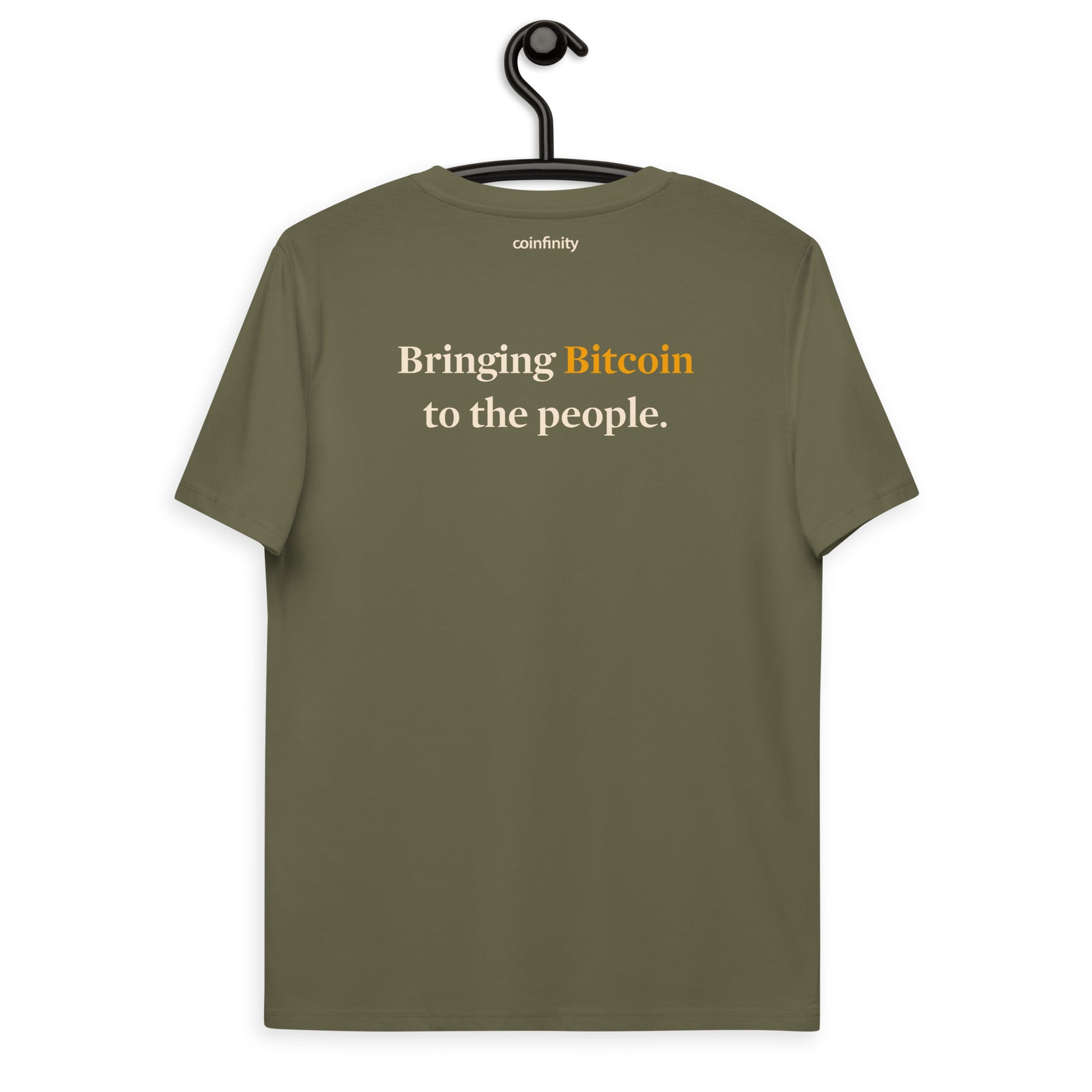 Coinfinity Bitcoin No War Women's Organic Cotton T-Shirt