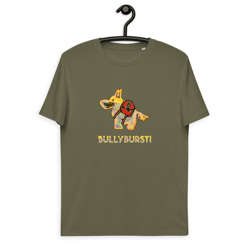 Bullybursti Men's Organic Cotton | Bitcoin T-Shirt