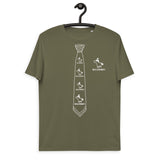 Bullybursti Schlipsograph Men's Organic Cotton T-Shirt