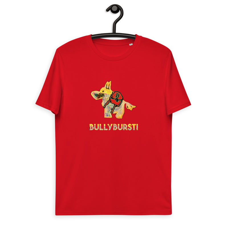 Bullybursti Men's Organic Cotton | Bitcoin T-Shirt