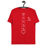 Bullybursti Schlipsograph Men's Organic Cotton T-Shirt