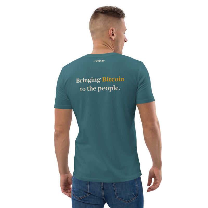 Coinfinity Bitcoin No War Men's Organic Cotton T-Shirt