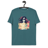 Love is Bitcoin Men's Organic Cotton T-Shirt