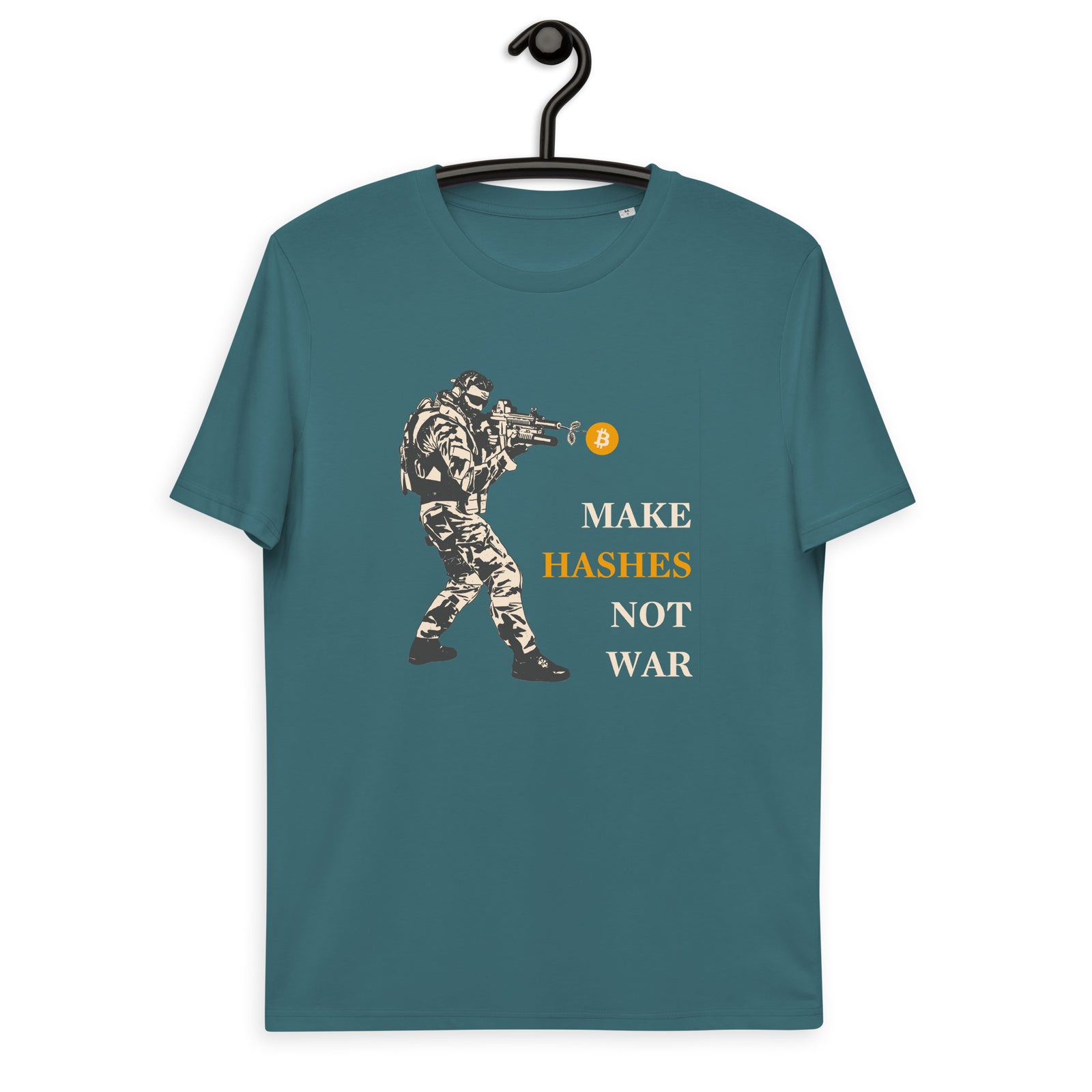 Coinfinity Bitcoin No War Women's Organic Cotton T-Shirt