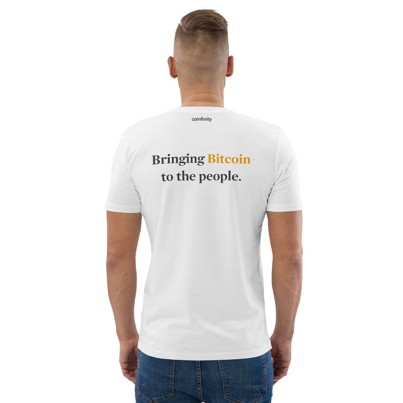 Coinfinity Bitcoin World Men's Organic Cotton T-Shirt