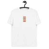 600 000 000 000 Embroidered Men's Organic Cotton T-Shirt