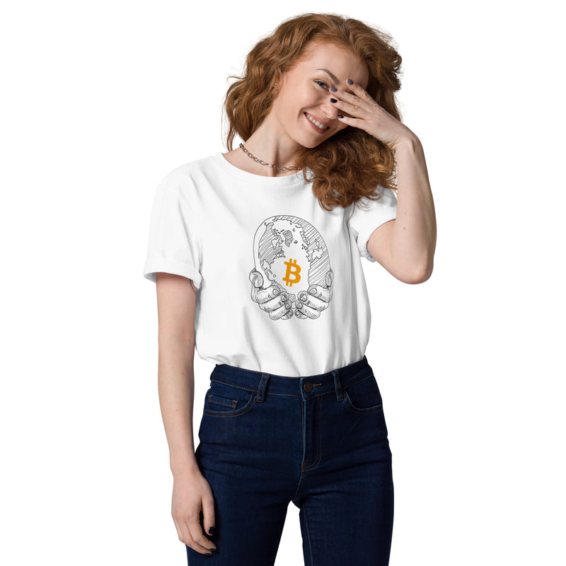 Coinfinity Bitcoin World Women's Organic Cotton T-Shirt