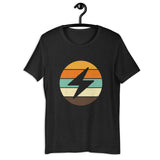 Bitcoin Lightning Retro Women's Basic Organic T-Shirt